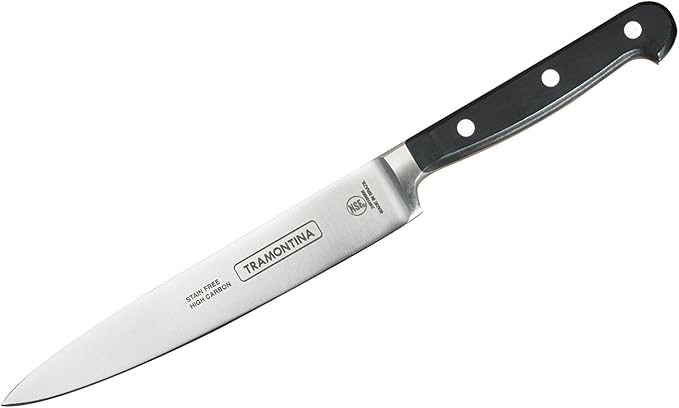 Tramontina Pro Series Forged 6-inch Utility Knife, Stain-free High-Carbon Steel Kitchen Knives for Cooking