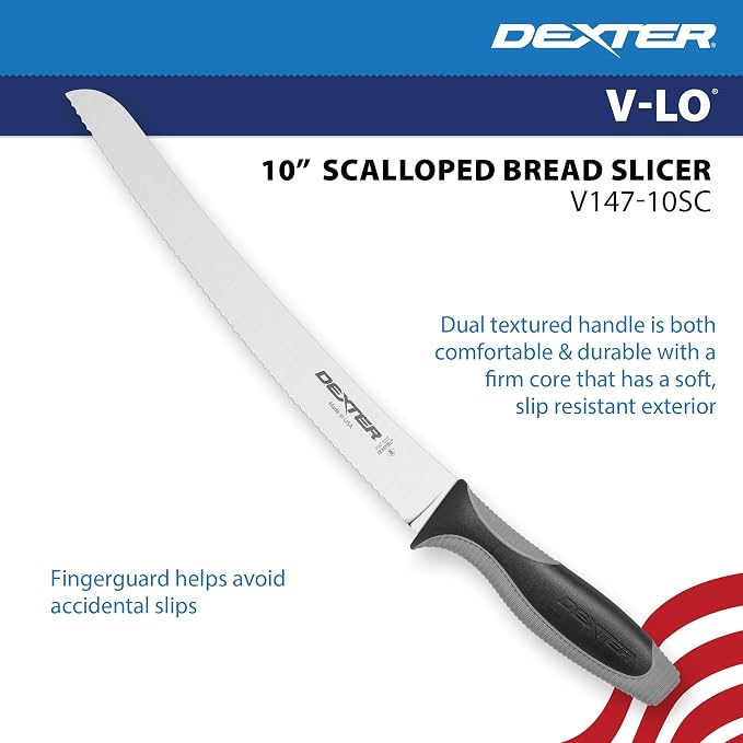 Dexter 10" Scalloped Bread Knife