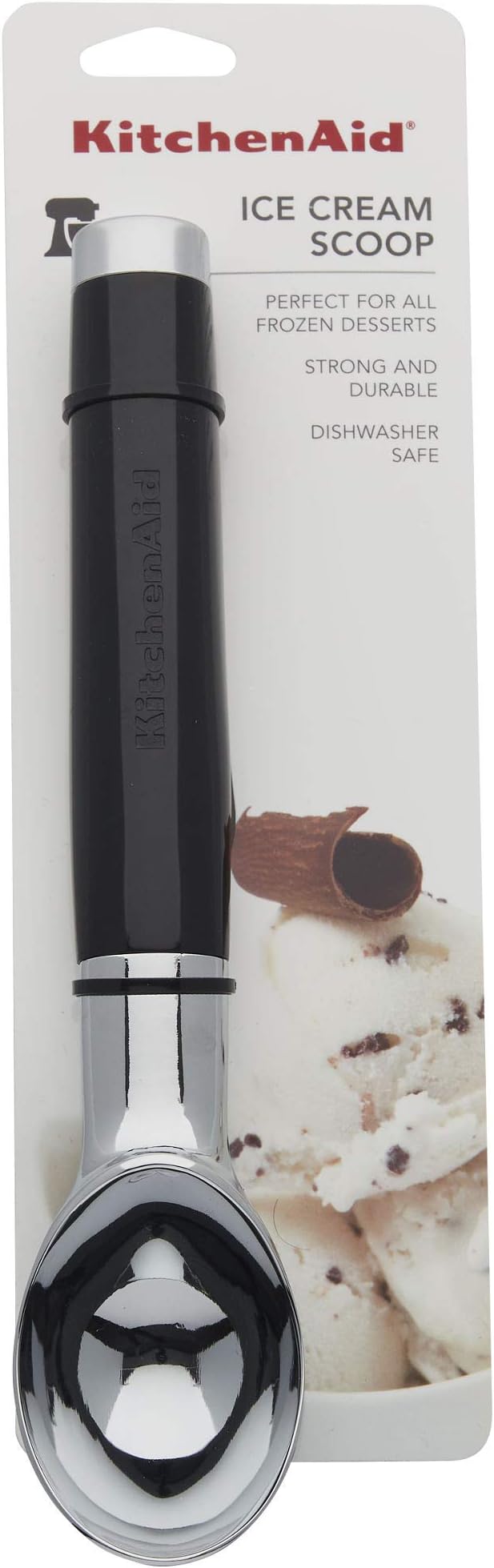 KitchenAid Classic Ice Cream Scoop + Can Opener/Bottle Opener Bundle (Black)