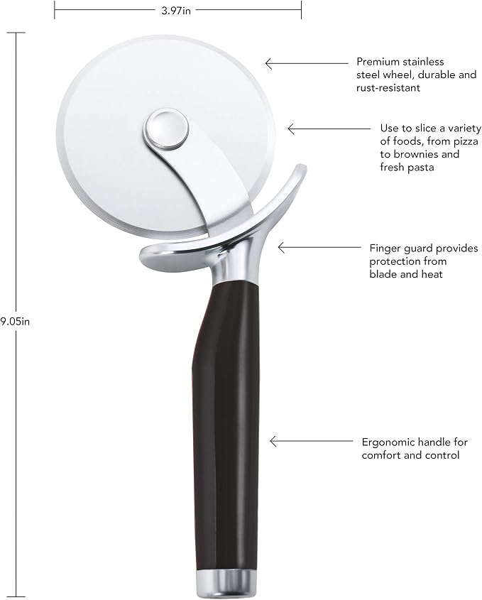 KitchenAid Pizza Wheel and Ice Cream Scoop Bundle