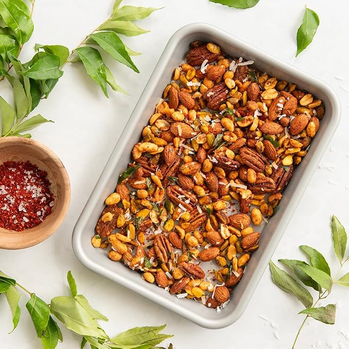 Nordic Ware Brilliant™ Colorful Bakeware 10 x 7 Eighth Sheet Pan, Nonstick made without PFAS or PTFE for safe cooking; Small-batch baking, roasting and reheating