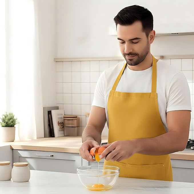 2026 Upgraded Stainless Steel Egg Cracker and Separator – 2 Pack Raw Egg Opener with Shell Cutter, Dishwasher Safe Egg Tool, Yolk & White Separator for Fresh Eggs, Not for Hard Boiled (Yellow)