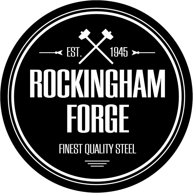 Rockingham Forge Essentials 8007 Range Lightweight Stainless Steel 3.5” Paring Knife with Black Handle, Individually Carded