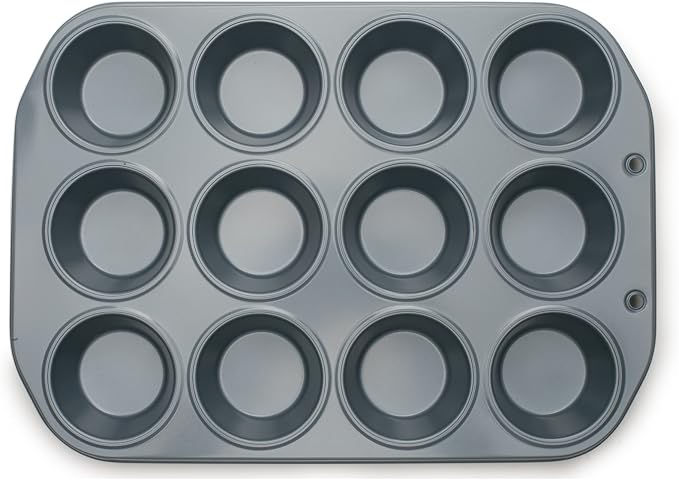 Fox Run 4455 Muffin Pan, 12-Cup, Preferred Non-Stick