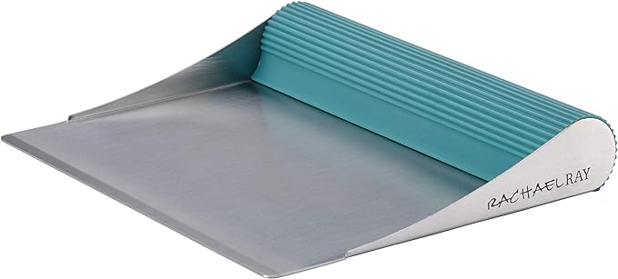 Rachael Ray Cucina Tools & Gadgets Bench Scrape, Agave Blue -