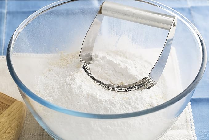 Mrs. Anderson’s Baking Pastry Dough Blender, Stainless Steel, 5-Blade Design
