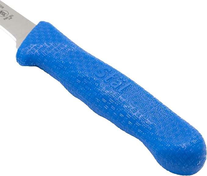 Winco 3-1/4" Paring Knives, Blue PP Hdl, 2pcs/pk