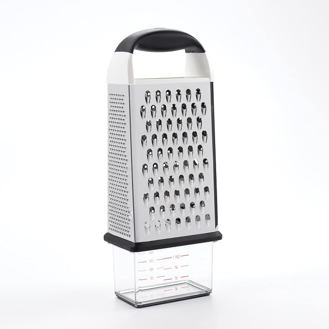 OXO Good Grips Box Grater Silver & Good Grips Stainless Steel Fish Turner