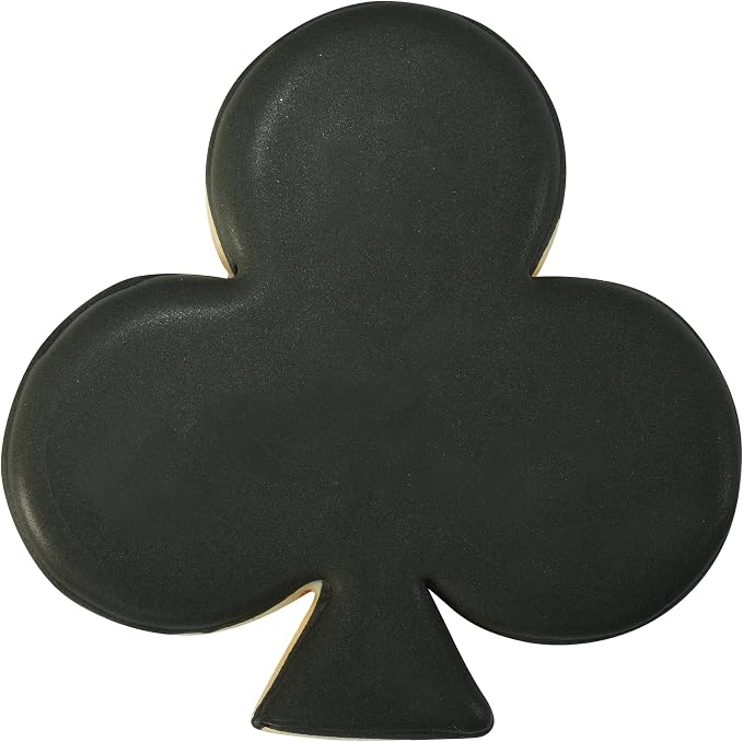 R&M International Casino Playing Card Suits Cookie Cutters, Spade, Heart, Club, Diamond, 4-Piece Set