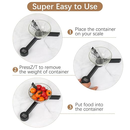 Folding Food Scale, Digital Kitchen Scale, Portable Food Scale Travel Scale for Food, Collapsible Mini Pocket Scale Grams and Ounces, Ideal for Diet Calorie Control Compact Kitchen (Black)