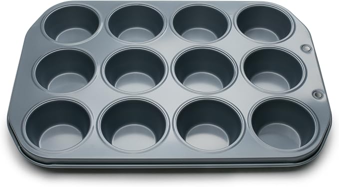 Fox Run 4455 Muffin Pan, 12-Cup, Preferred Non-Stick