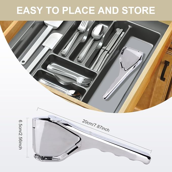 Lemon Squeezer Stainless Steel, Heavy - duty Lime Squeezer, Manual Juicer for Lemon Citrus Lime Orange, Easy Squeeze Fold, Handheld citrus Squeezer