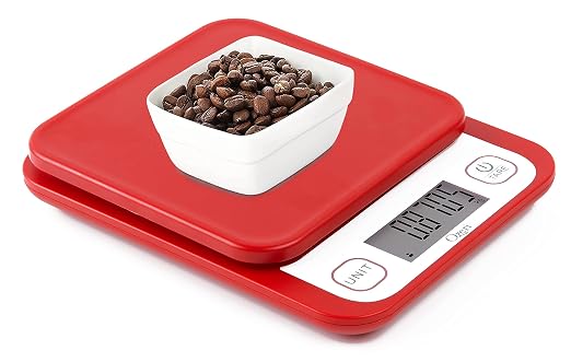 Ozeri® Garden and Kitchen Scale II with 420 Variable Graduation Technology® | Measures most delicate garden herbs and greens at 0.1 g for ingredients under 420 grams and 0.5 g for items over 420 grams