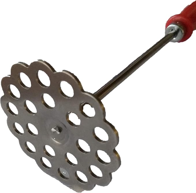 Stainless Steel Potato Masher & Bean Masher, Heavy-duty, Dishwasher Safe
