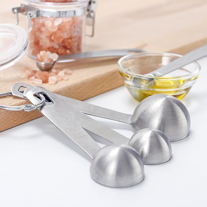 Stainless Steel Measuring Spoons3907 Measuring Spoons, Silver