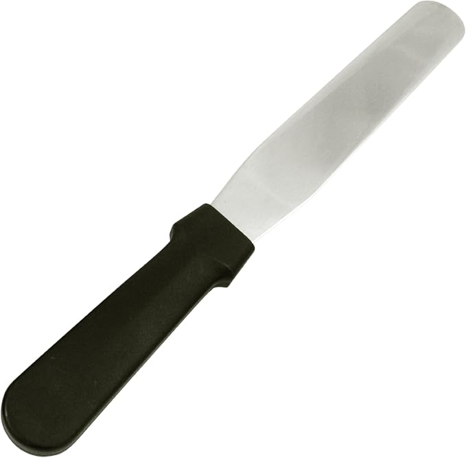 Fat Daddio's SPAT-6S Stainless Steel Straight Spatula, 6 inch