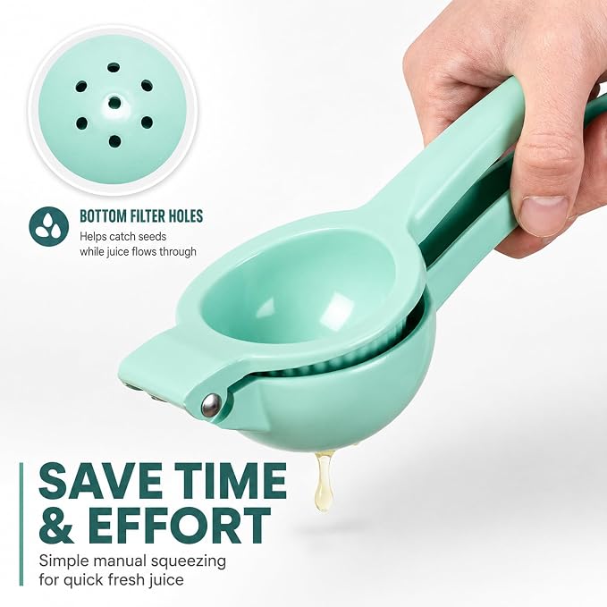 Manual Juicer Citrus Lemon Squeezer, Fruit Juicer Lime Press Metal, Professional Hand Juicer Kitchen Tool