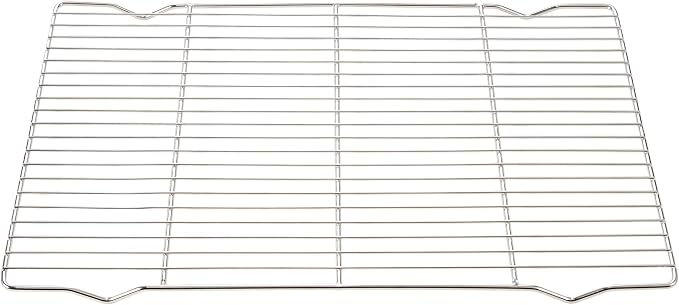Cooling rack,2-Pack Heavy-Duty Stainless Steel wire rack for cooking (16.5"x11.5") - Oven Baking Wire Rack for Sheet Pans, Bread, Dishwasher Safe & Non-Toxic Metal Grates