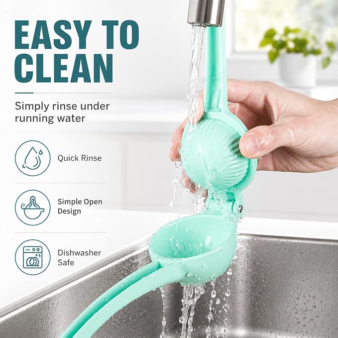 Manual Juicer Citrus Lemon Squeezer, Fruit Juicer Lime Press Metal, Professional Hand Juicer Kitchen Tool