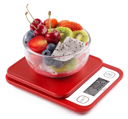 Ozeri® Garden and Kitchen Scale II with 420 Variable Graduation Technology® | Measures most delicate garden herbs and greens at 0.1 g for ingredients under 420 grams and 0.5 g for items over 420 grams