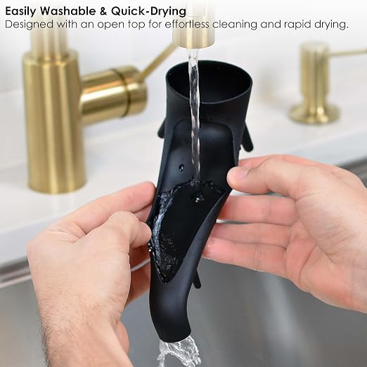 ARO Espresso™ The Original Water Tank Quick-Access Funnel for Espresso Machines | Silicone Offset Funnel for Water Tank Access Under Cabinets | Compatible with Breville Espresso Machines and More!