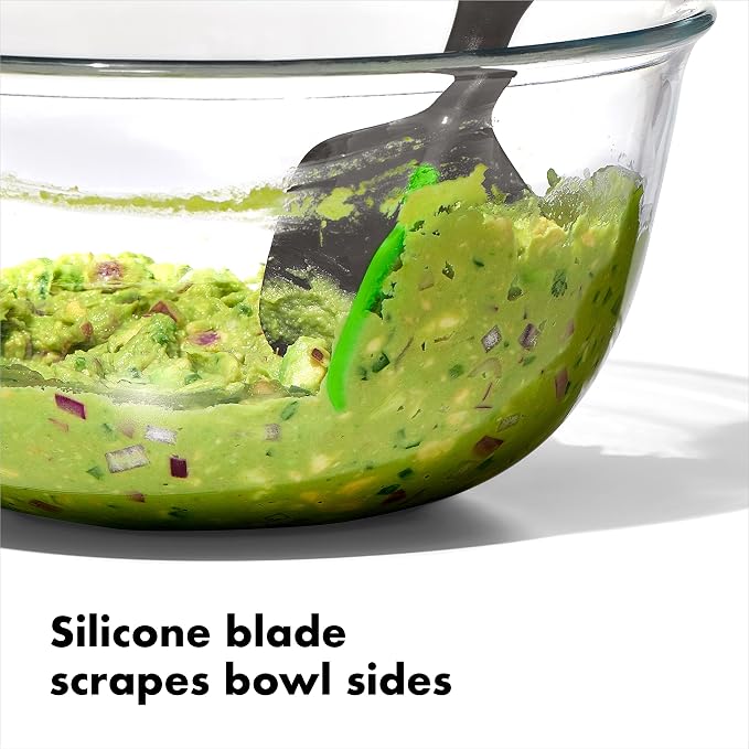 OXO Good Grips 3-in-1 Avocado Slicer - Green & Scoop and Smash Good Grips Avocado Tool, Masher, Black