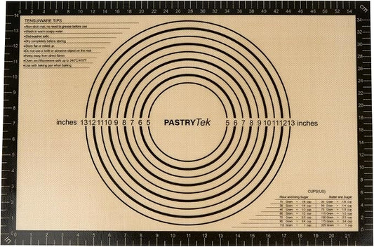 Restaurantware Silicone Baking Mat - 1 Case - 23.6 x 15.7 Inches - Non-Stick Pastry Mat for Dough Rolling - Heat-Resistant, Durable, Anti-Slip Liner - Black
