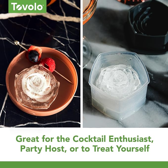 Tovolo, Molds Ice Rose Set Of 2