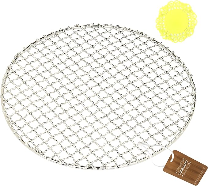 6.5 Inch Cooking Rack Round Stainless Steel Baking and Cooling Steaming Rack Cookware Fit for Air Fryer Instant Pot Pressure Cooker Canning (165mm/6.5")