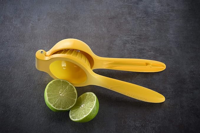 Farberware Professional Manual Citrus Juice Press, Lemon Squeezer, Yellow