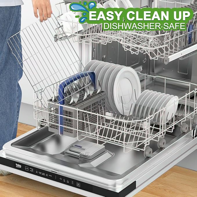 Decymis Cooling Rack and Baking Rack, Stainless Steel, 2PCS, 10" x 15" | Heavy Duty Cooling Racks for Cooking and Baking, Sturdy Wire Rack for Baking & Grilling, Easy to Clean Oven & Dishwasher Safe