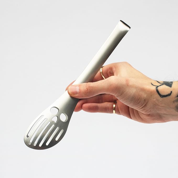 Suck UK Kitchen Tong- Skull Kitchen Tongs - Gothic Kitchen Accessories - Gothic Kitchenware - Goth Home Decor - Air Fryer Tongs - Goth Decor - Skull Kitchen - BBQ Utensils - Quirky Halloween Gifts