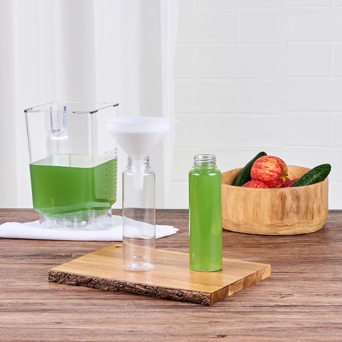 Restaurantware-Met Lux 8-ounce Plastic Funnel, 1 Plastic Funnel - Precise Spout, White Pouring Tool, Wide Spout, For Transferring Ingredients