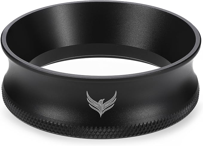 58mm Magnetic Espresso Portafilter Dosing Funnel and Puck Screen Set Coffee Dosing Ring And Filter Compatible with 58mm Portafilter Basket Premium Espresso Machine Accessories