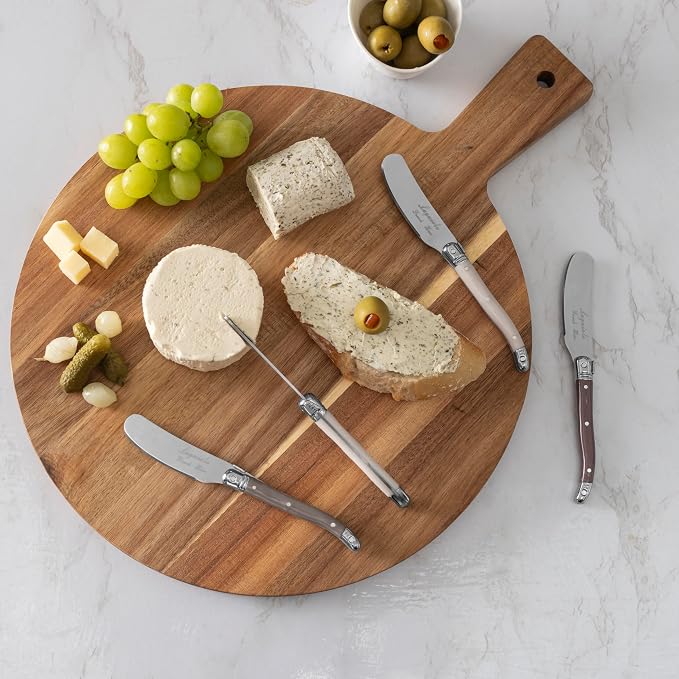 French Home 7-PieceCheeseKnifeSets (Warm Spice)