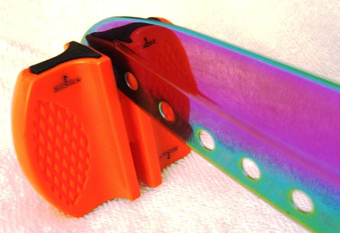 Knife Sharpener Compact And Portable For Easy Storage And Transport - Kitchen Knife Sharpener With Dual Stage Sharpening And Non-slip Base (orange, 3x2.25x1") - Pocket Knife Sharpener