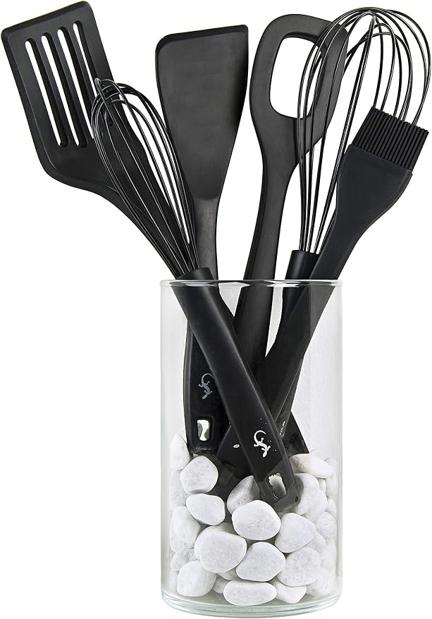 Lurch Germany Smart Tool Silicone Baking Brush Durable Practical Heat Resistant Kitchenware Kitchen Tool / 10 Inches / 25.5 cm - Black