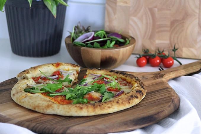 Tala Stainless Steel Pizza Cutter, Pizza Wheel Perfect for Cutting Freshly Cooked Pizza into Slices, Dishwasher Safe, 20.7 x 7.5 x 1.6 cm