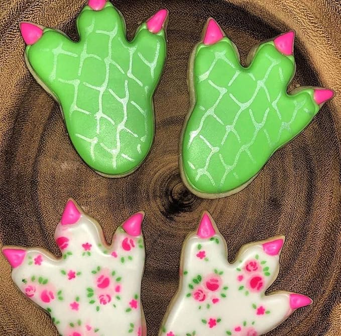Ann Clark Dinosaur Footprint Cookie Cutter, 4" Made in USA