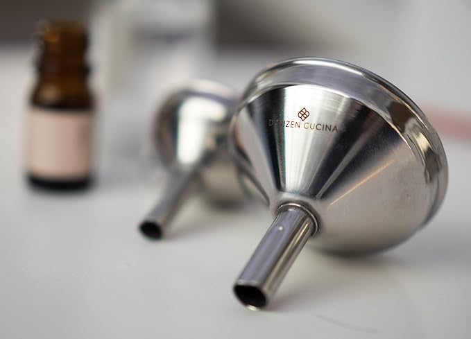 4 Pc. Stainless Steel Funnel Set