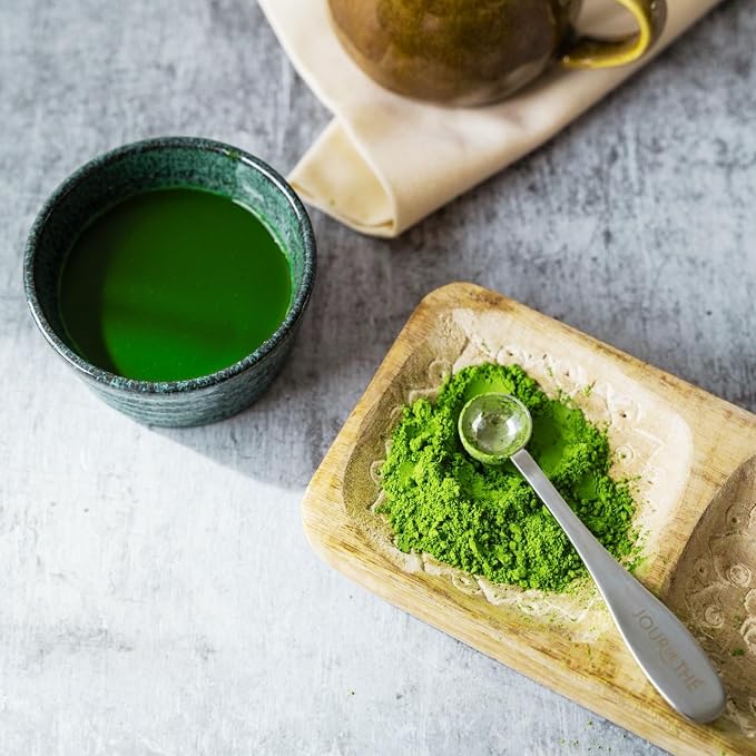 Matcha measuring spoon | Stainless steel matcha tea scoop | Perfect 1g serving | 1/2 teaspoon