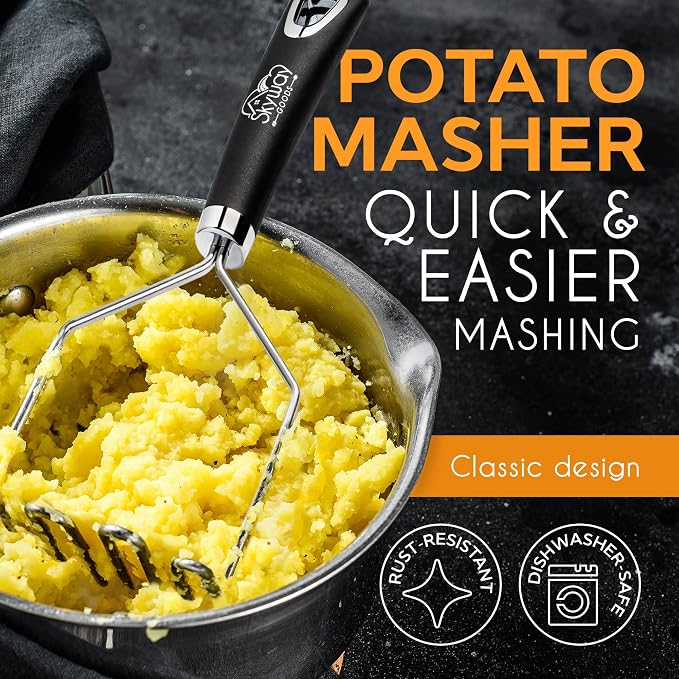 Gourmet Wire Potato Masher, high grade stainless steel