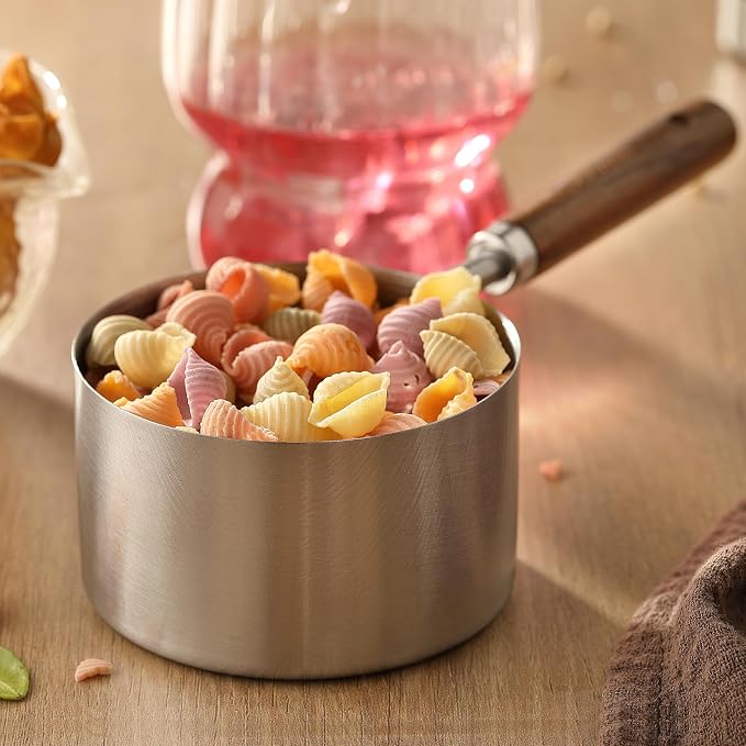 Stainless Steel Metal Measuring Cups and Spoons Set, 8 Pack