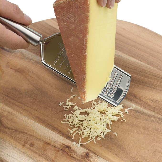 WMF Cheese Grater 9.8-Inch / 25 cm Profi Plus Cromargan Stainless Steel Partly Matt Dishwasher Safe