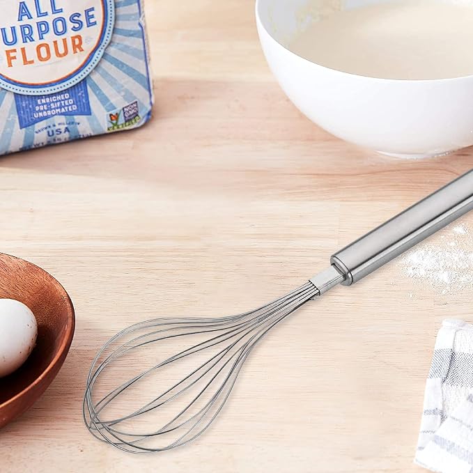 Küchenprofi Stainless Steel Parma Balloon Whisk, Hand Whisk for Eggs, Batter, and Dough, Metal Whisk for Kitchen Use, 12 Inches