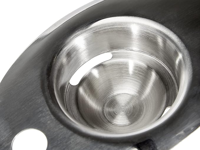 Kitchen Craft "Deluxe" Egg Separator, Stainless Steel, Silver, 9 x 12 x 16 cm