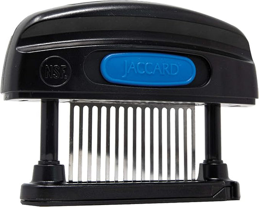 Jaccard 15-Blade Meat Tenderizer, Simply Better Meat Tenderizer, ABS Columns/ Removable Cartidge, NSF Approved, Black