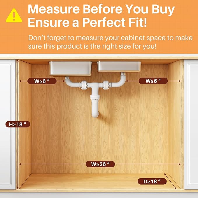 PXRACK Under Sink Organizer, 2-Pack 3-Tier Height Adjustable Thickened Metal Pull out Cabinet Organizer Shelf, Slide out Storage Drawer Rack for Bathroom Kitchen Pantry Home Organization, LightBlue
