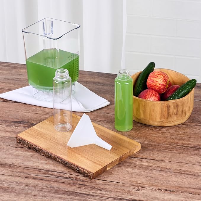 Restaurantware-Met Lux 8-ounce Plastic Funnel, 1 Plastic Funnel - Precise Spout, White Pouring Tool, Wide Spout, For Transferring Ingredients