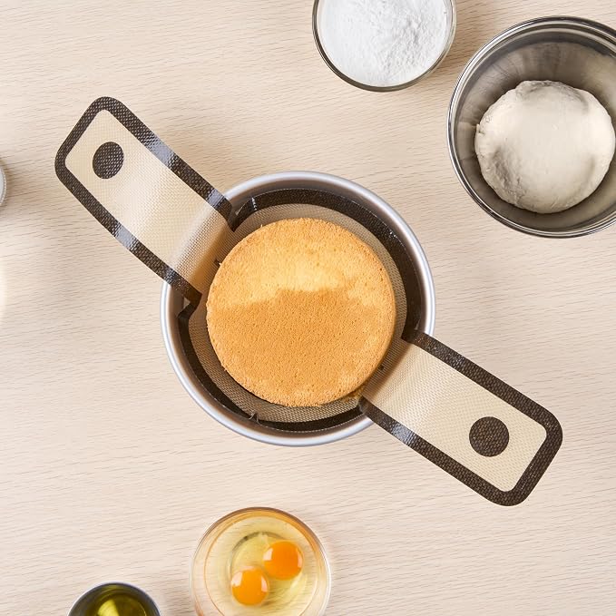 Restaurantware Non-Stick Baking Mat - 1 Count - 22.7 x 8.3 x 0.03 Inches - Silicone Dutch Oven Bread Sling - Fiberglass Artisan Bread Mat - Black